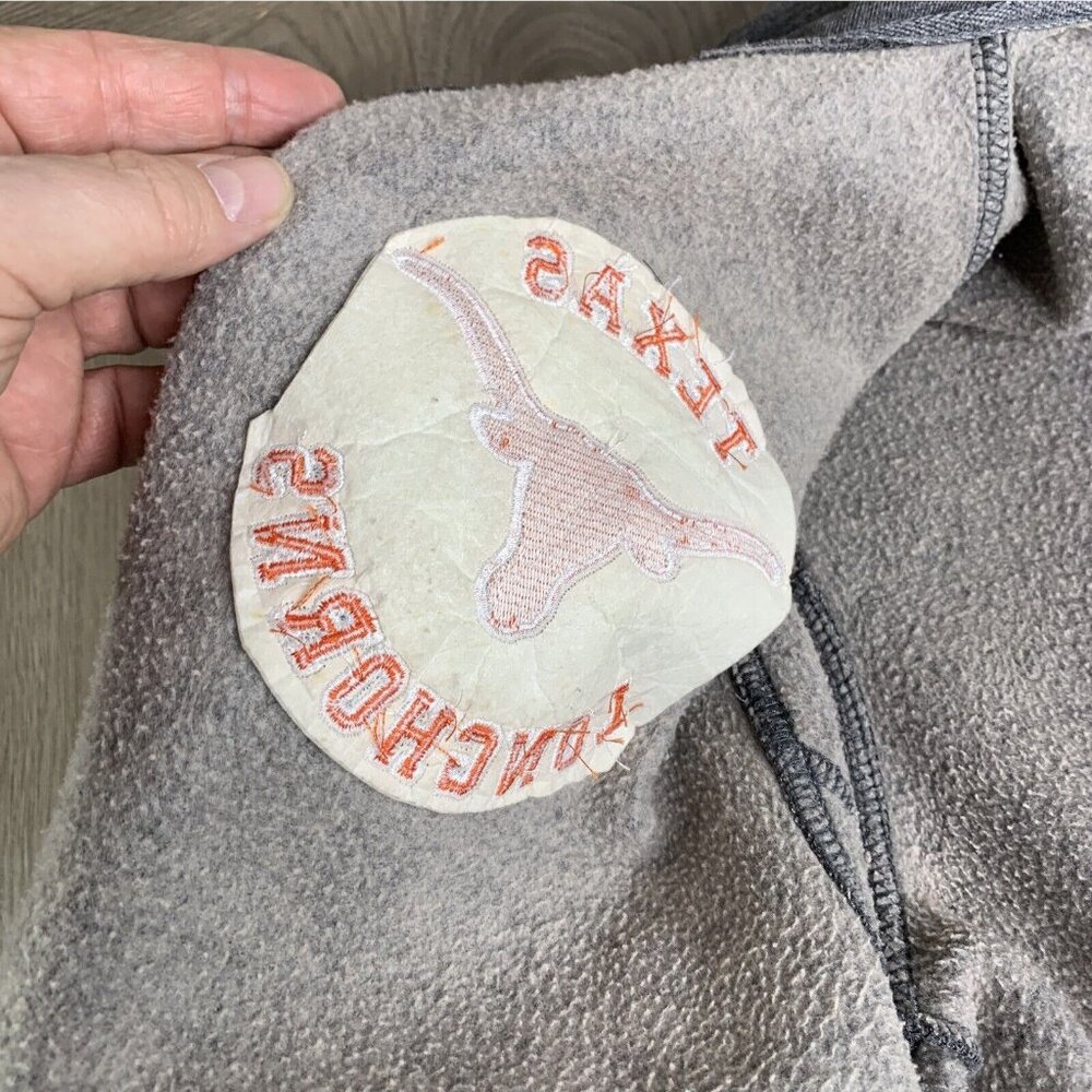 Texas Longhorns Rose Bowl Game National Championship Gray Zip Hoodie Unisex Size - Picture 12 of 16